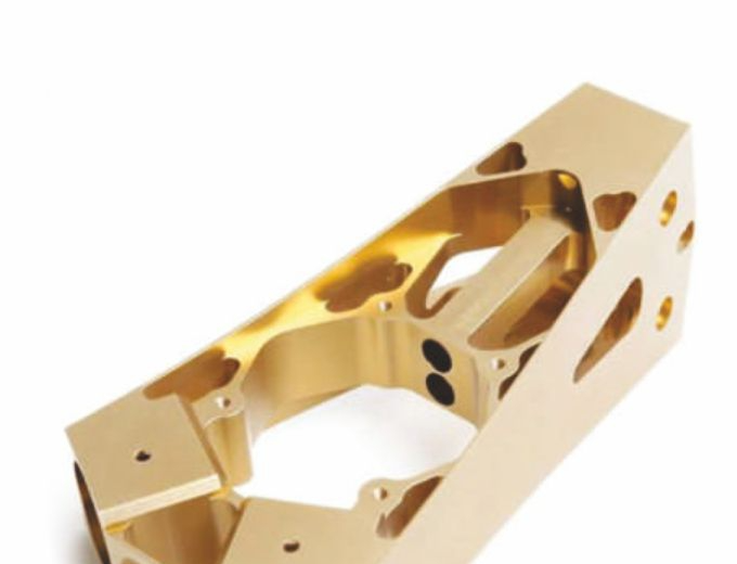 Brass machined block